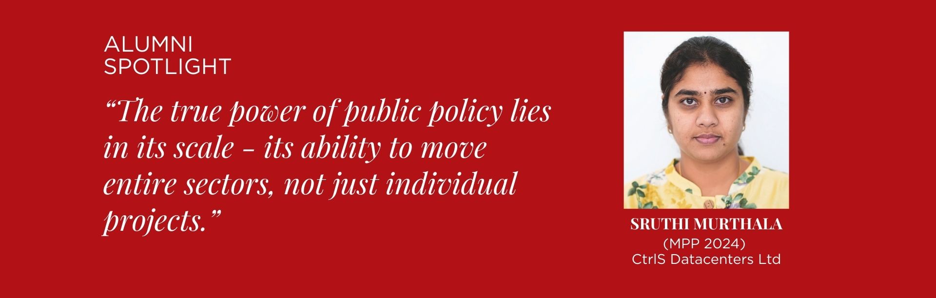 alumini sruthi Banner