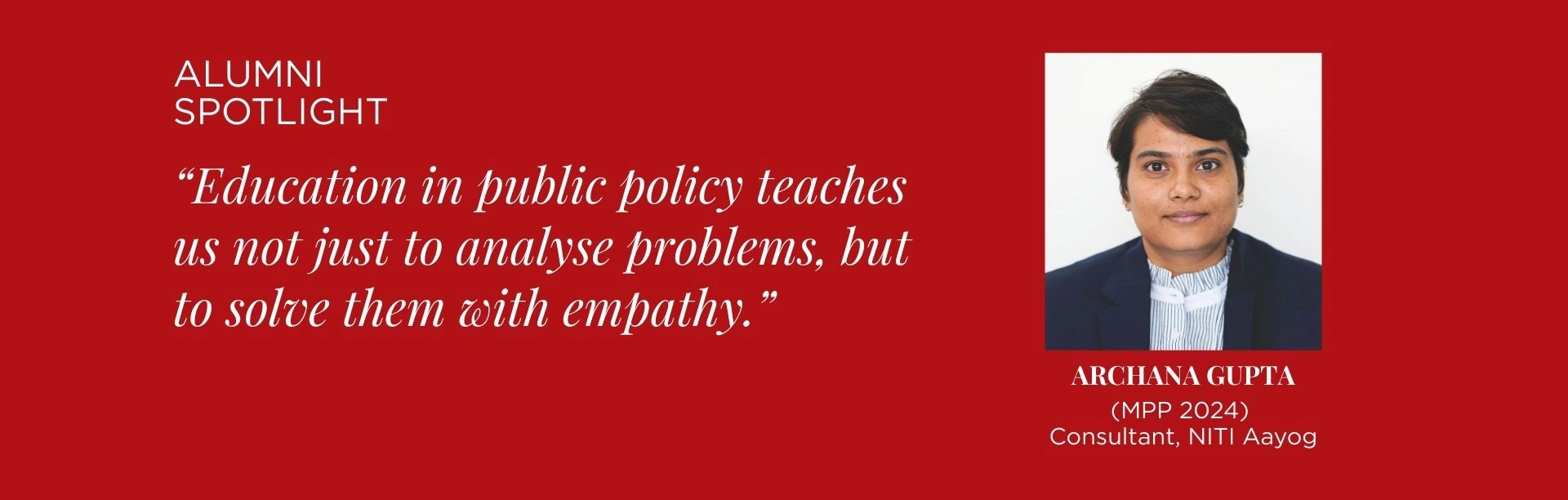 alumini Archana Banner